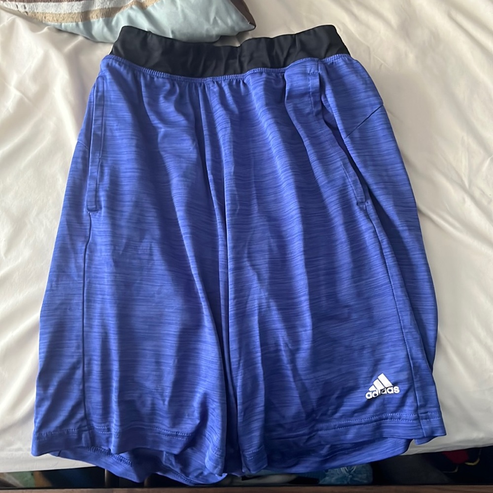 Blue Adidas Shorts